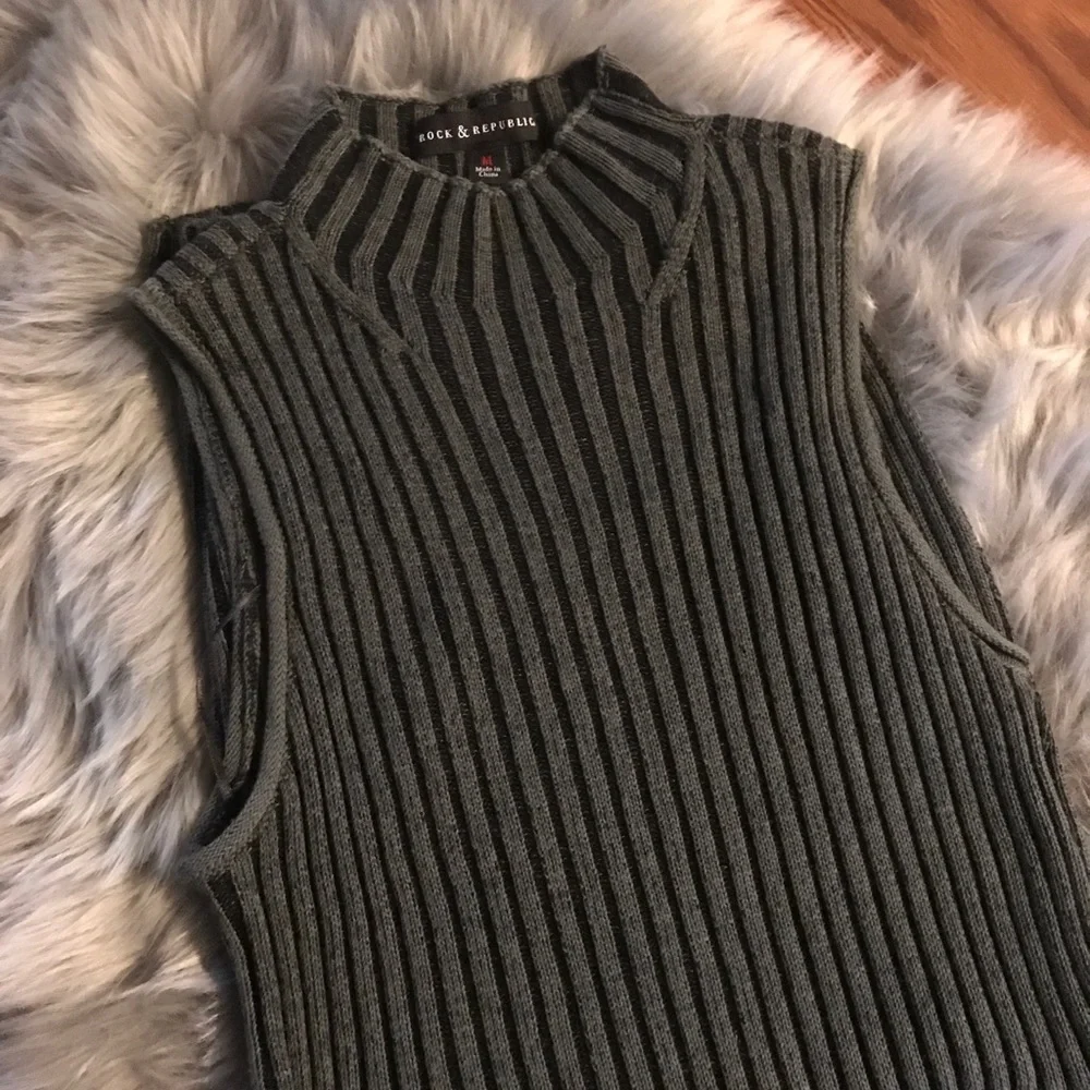 Rock & Republic Knit Tunic SZ M - Picture 3 of 3